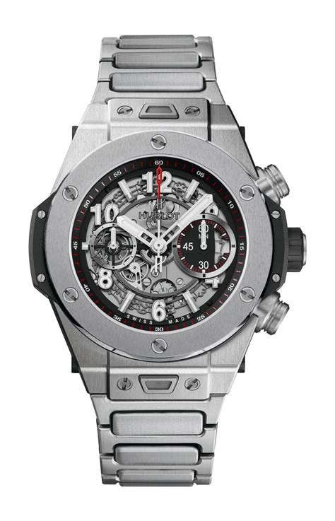 hublot unico titanium bracelet price|big bang unico titanium 44mm.